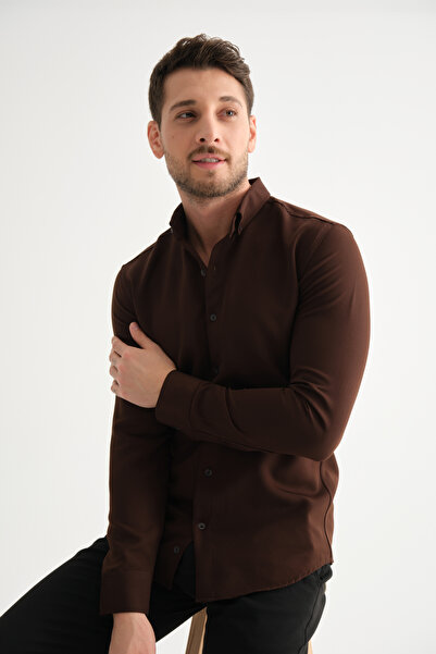 Klothy Ανδρικό πουκάμισο Slim Fit Easy Ironing New Season 2353