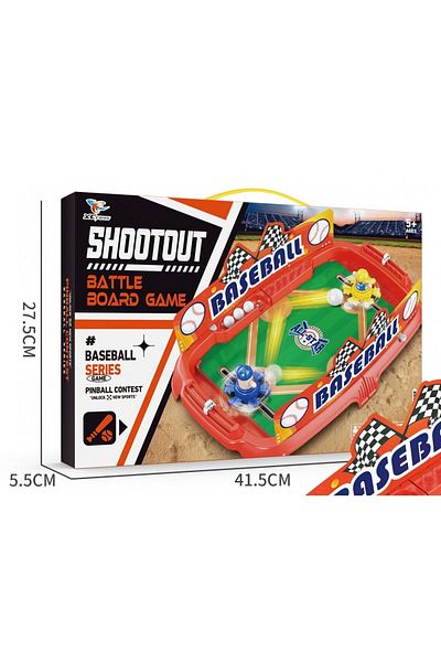 Flippy Interactive Basketball Board Game for Kids, Flippy, 4 Balls, Scoreboard, 40.7x27x14.5 cm, Multicolor