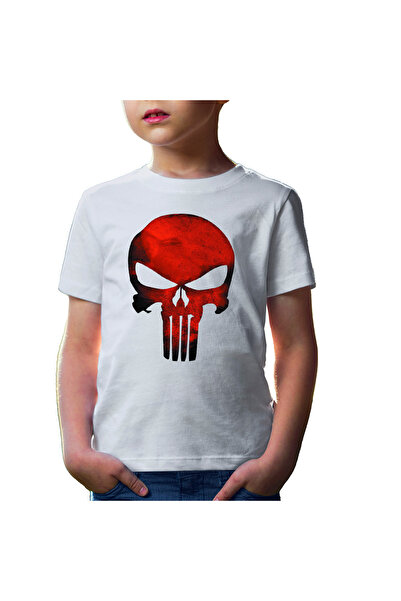 OEM Tricou copii Predator Punisher Skull Craniu Daredevil