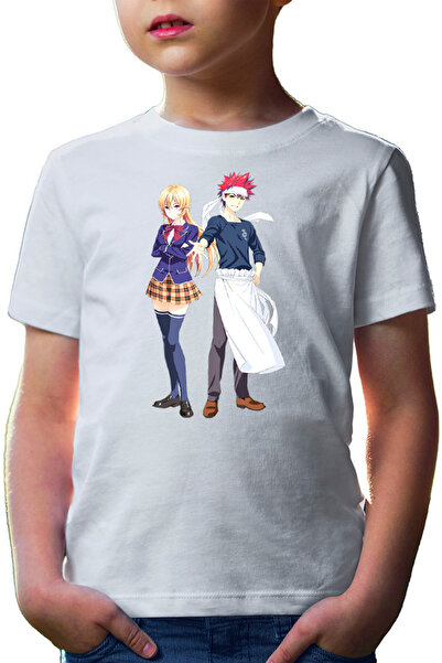 OEM Tricou copii Foos Wars Soma Erina Rivals Anime Japan Otaku