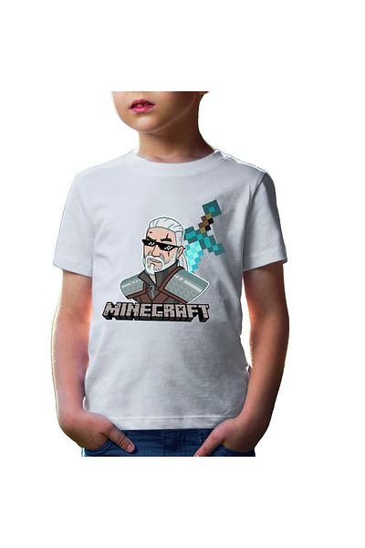 OEM Tricou copii The Witcher Minecraft Mcskins Optifine Aternos