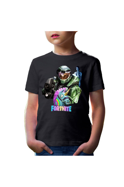 OEM Tricou copii Halo Chief Cortana Fortnite Lama Battle