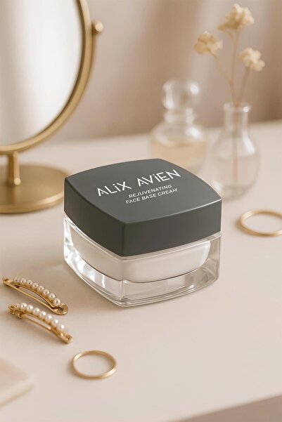 Alix Avien Yaşlanma Karşıtı E Vitaminli SPF30 Aydınlatıcı Etkili Nemlendiren Yüz Makyaj Bazı Kremi Seti