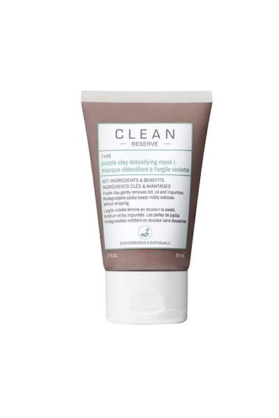 Clean Reserve - Detoxifying Face Mask with Purple Clay, 59 ml