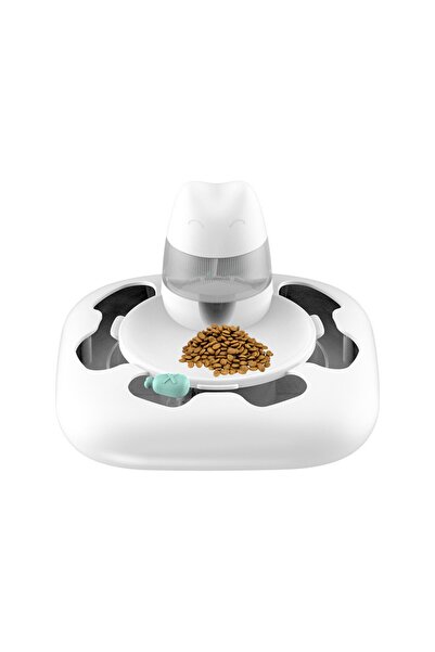 SMART GADGETS C&A Interactive toy for dogs and cats, automatic food dispensing, USB cable included.