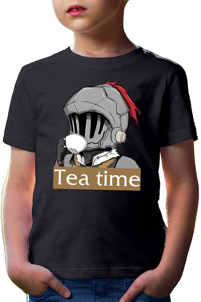 OEM Tricou copii Goblin Slayer Tea Time Break Anime Rapid Armor Bebe
