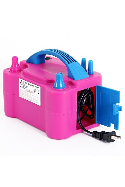 Jormftte Electric Balloon Inflating Pump, Jormftte, Manual and Automatic, 600W, Pink Red, 20x15x12cm