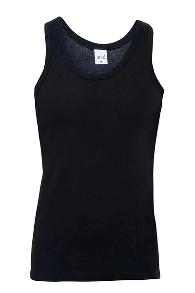 Anıt 5 Pieces Large Size Classic Strap Rib Fabric Cotton Men's Undershirt 100% Cotton