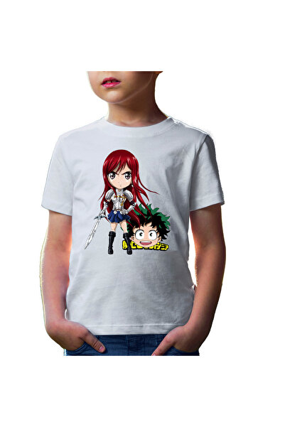 OEM Fairy Tail Erza Deku My Hero Academia Παιδικό T-shirt