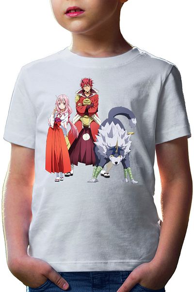 OEM Tricou copii TenSura That Time Slime Ranga Shuna Demons