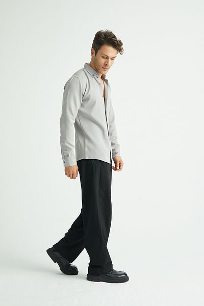 Klothy Ανδρικό πουκάμισο Slim Fit Easy Ironing New Season 2353