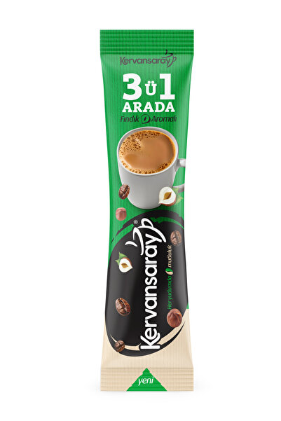 Kervansaray Kahve 3'ü 1 Arada Fındık Aromalı 1 X 48