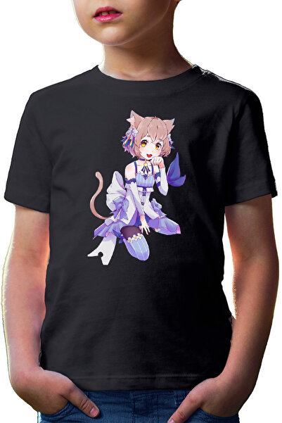 OEM Tricou copii Re Zero Felix Supportive Sleepy Otaku Cosplay Nya