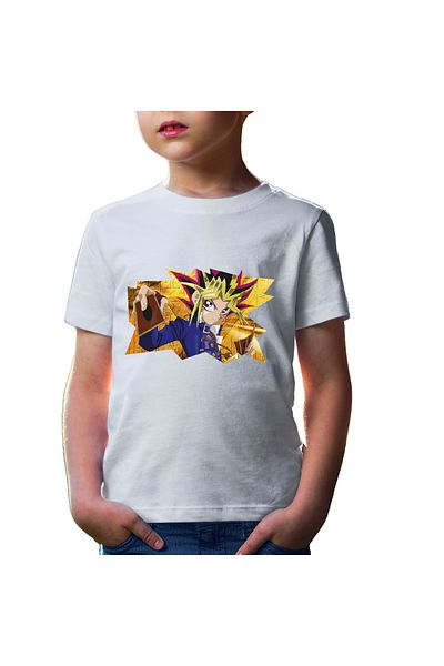 OEM Tricou copii Yu-Gi-Oh! Card Yugi Mutou Anime Kazuki Takahashi