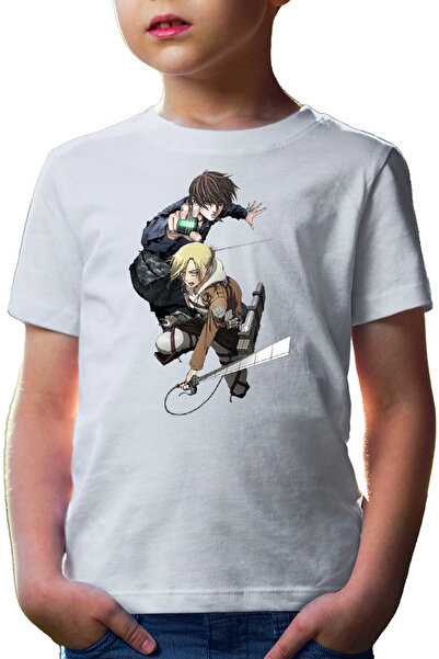 OEM Tricou copii Btooom! Sakamoto Ryouta AOT Annie Fight Monsters Sci-fi Cosplay