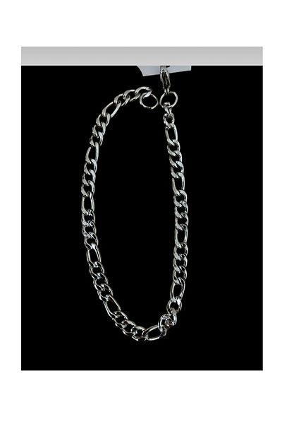 MUTENA Men's Silver Color Bracelet Braided Model Bracelet Steel Bracelet
