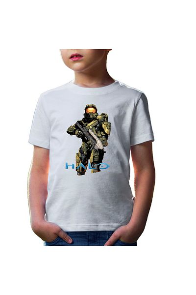 OEM Tricou copii Halo Spartan Soldier Army Hero Master