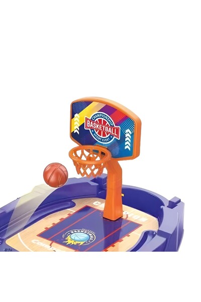 Flippy Mini Interactive Basketball Board Game for Kids, Flippy, Balls Included, 25.5x19.5x13.5 cm, Purple