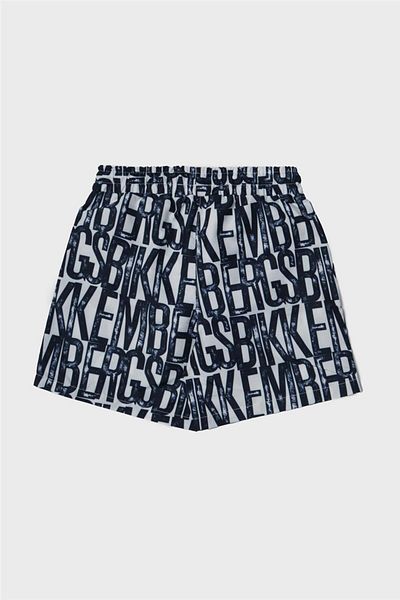 Bikkembergs Boy Navy Blue Sea Shorts