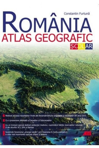 Editura All Romania. School Geographic Atlas (2nd Edition), C