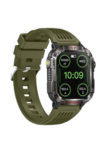 OEM Ceas Smartwatch Sport Unisex TWINKLER TKY-M5, 2.00" IPS TFT, LED, BT 5.3, FitCloudPro, Negru