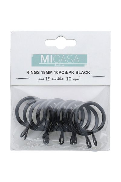 micasa 10-Piece Curtain Ring 19mm