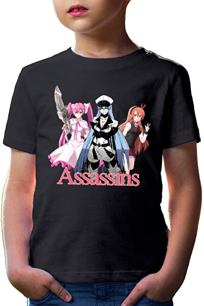 OEM Tricou copii Akame ga Kill Mine Esdeath Celsea Spadasin Assasin Anime