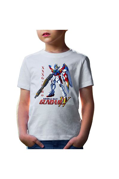 OEM Tricou copii dam Wing Heero Colorful