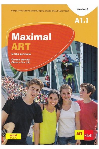 Art Klett Maximal. German Language. 5th Grade (L2). The book is