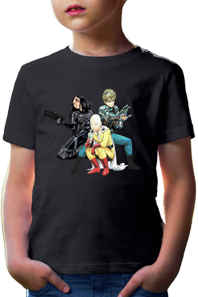 OEM Παιδικό μπλουζάκι Battle Angel Alita Gally Saitama Genos Trio Fight