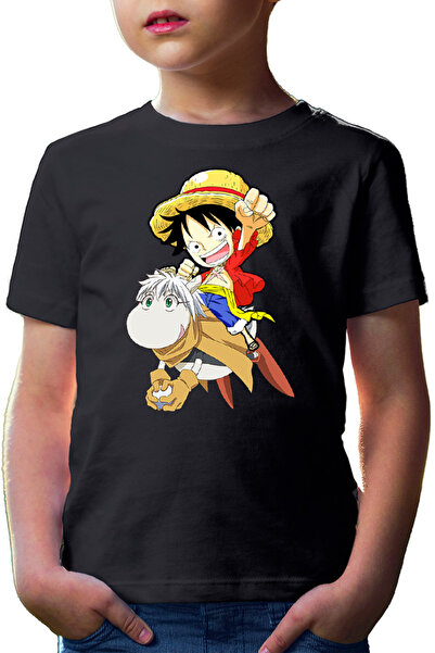 OEM Tricou copii Hoshin Engi Sibuxiang Lufy One Piece Cute Animal Boruto