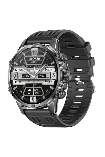 OEM TWINKLER TKY53 Men's Smartwatch, 1.75" AMOLED, BT 5.3, FitCloudPro, LED, Sports, Notifications
