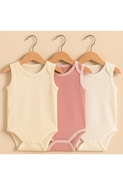 Uğur Home Ev Tekstili بدلة قطنية للأطفال الرضع (0-6 أشهر) - حديثي الولادة - ع...