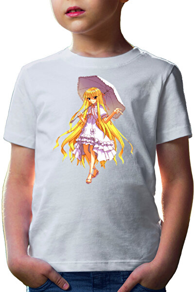 OEM Tricou copii UQ Holder McDowell Cute Anime Girl Action Blonde