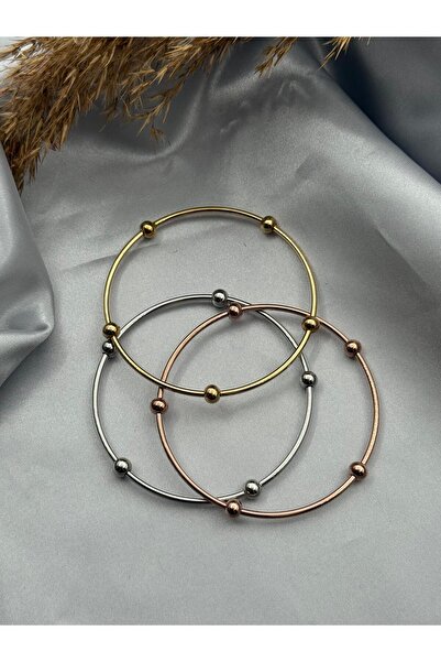 miyle Çelik Dorikali Ajda Bilezik 6.2 Boy (3'lü Satılmaktadır) // Kelepce-3604