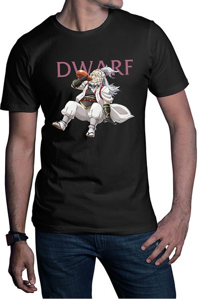 OEM Tricou barbati Goblin Slayer Dwarf Adventure Action Gore Different Sake