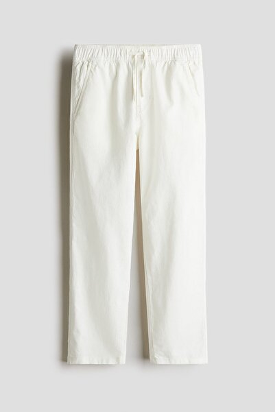 H&M Keten Karışımlı Pantolon