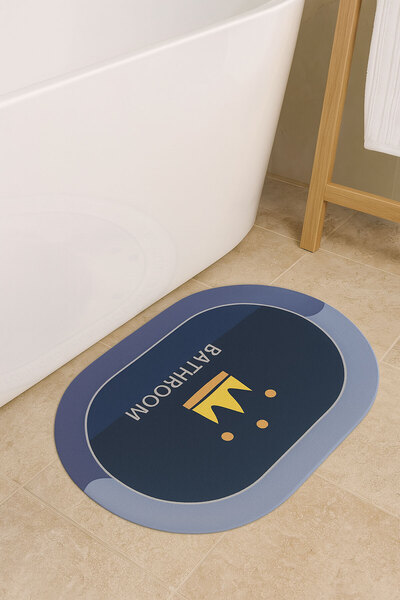 SİHİRLİ AYAKLAR Super Absorbent Quick Drying Non-Slip Bath Mat 40X60 cm