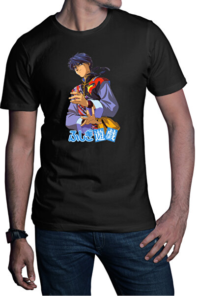 OEM Tricou Barbati Fushigi Yuugi Tamahome Ιαπωνία Vintage Anime