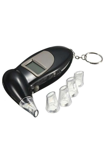 barste Digital Alcohol Tester with LCD Screen and Replaceable Heads, AT-4