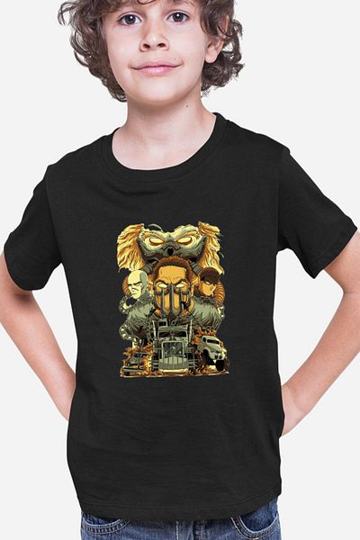 OEM Tricou copii Mad Max Post Apocaliptic Mel Gibson Societal Collapse