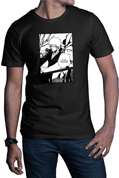 OEM Tricou barbati Bleach Manga Panel Scene Soul Reaper