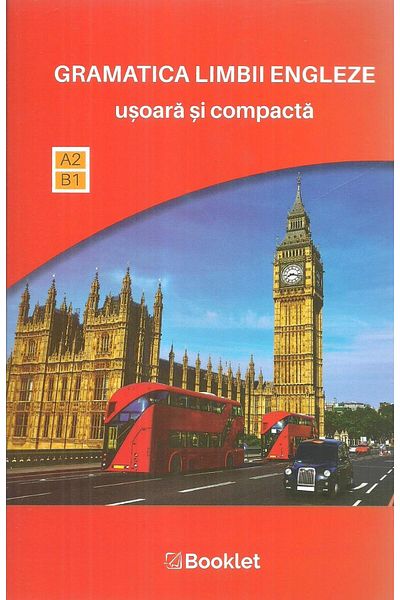 Booklet Easy and compact English grammar, A2, B