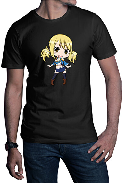 OEM Tricou barbati Fairy Tail Lucy Heartfilia Amelia Κινουμένων σχεδίων