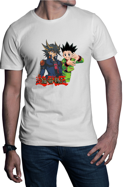 OEM Ανδρικό T-shirt Yu Gi Oh Yusei Fudo Hunter x Hunter Duel Game