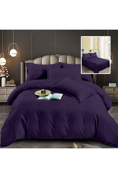 Pucioasa Damask-Polycotton Bed Linen 6 Pieces (6Dp60)