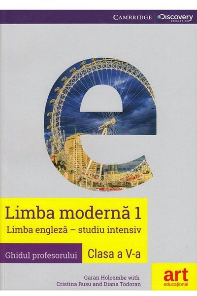 Editura Art Klett Limba engleza (studiu intensiv). Clasa a V-a. Ghid