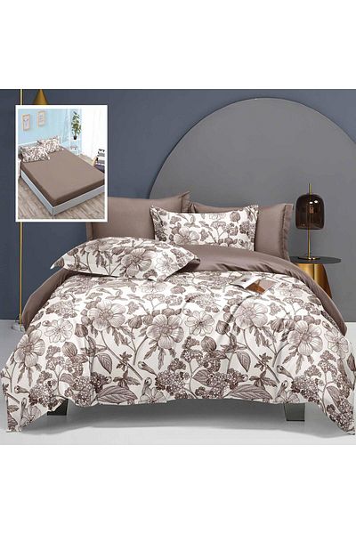 Pucioasa Elegance Bed Linen 6 Pieces With Cover (Leh4)