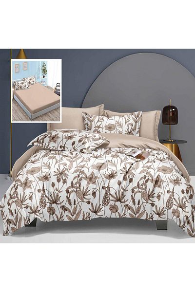 Pucioasa Elegance Bed Linen 6 Pieces With Cover (Leh3)
