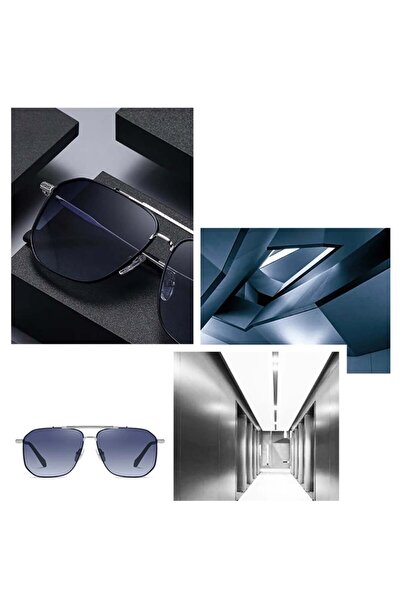 SKYDDAR INNOVATION Ανδρικά γυαλιά ηλίου, Aviator, Polarized, Skyddar 8538, Καφέ; γκρί